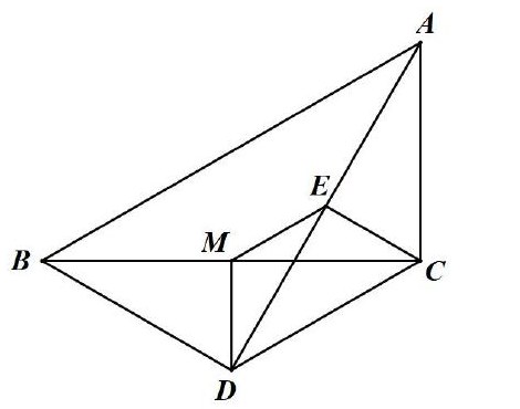 例4 题图 · Rt△ABC 与角平分线双垂线
